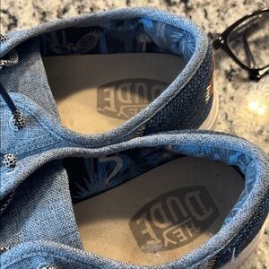 Hey Dude Women’s Denim Blue Sneakers